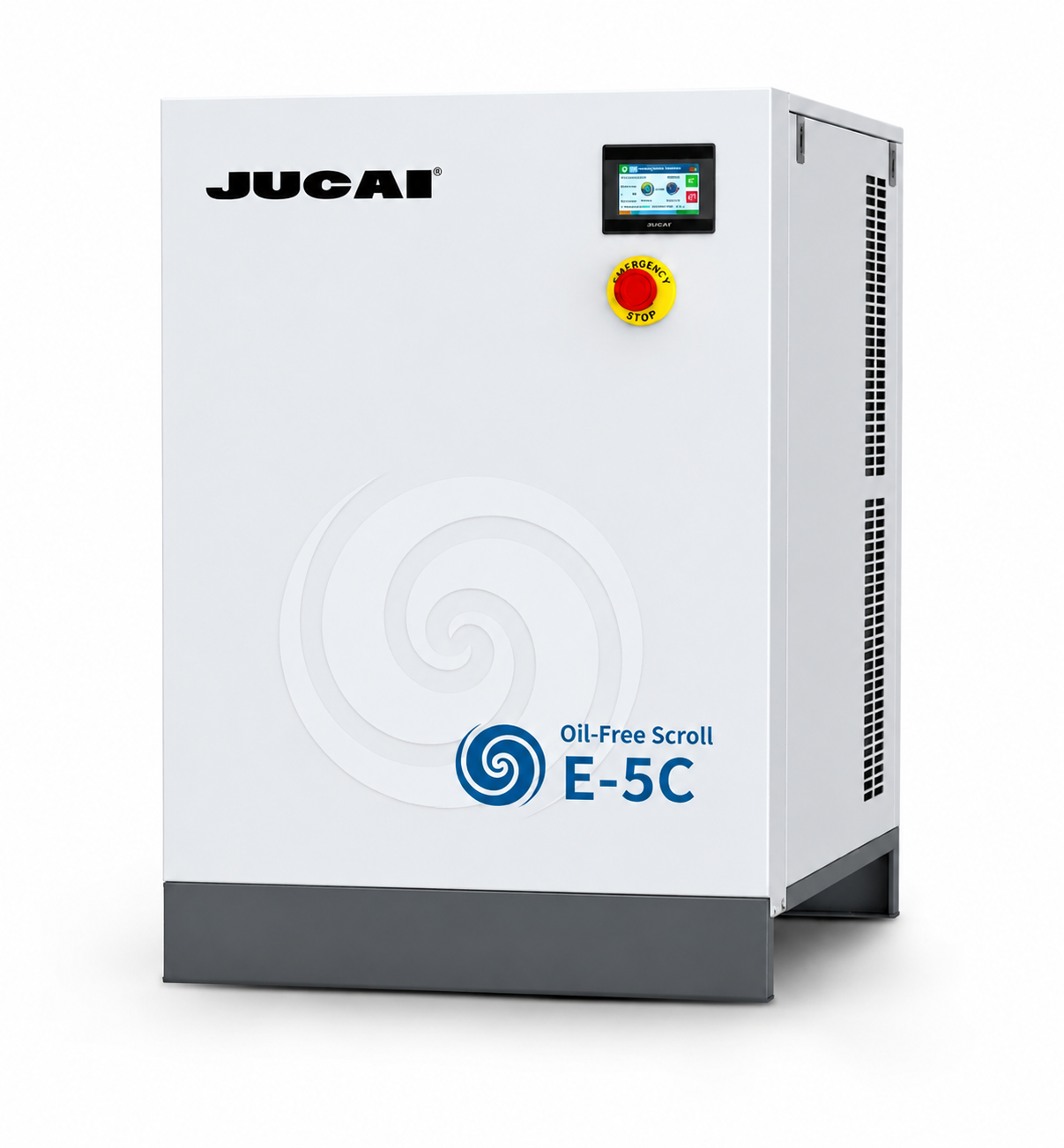 4kW 0.4m3/min Oil-free scroll air compressor E-5C Silent food and beverage medical laboratory air compressor