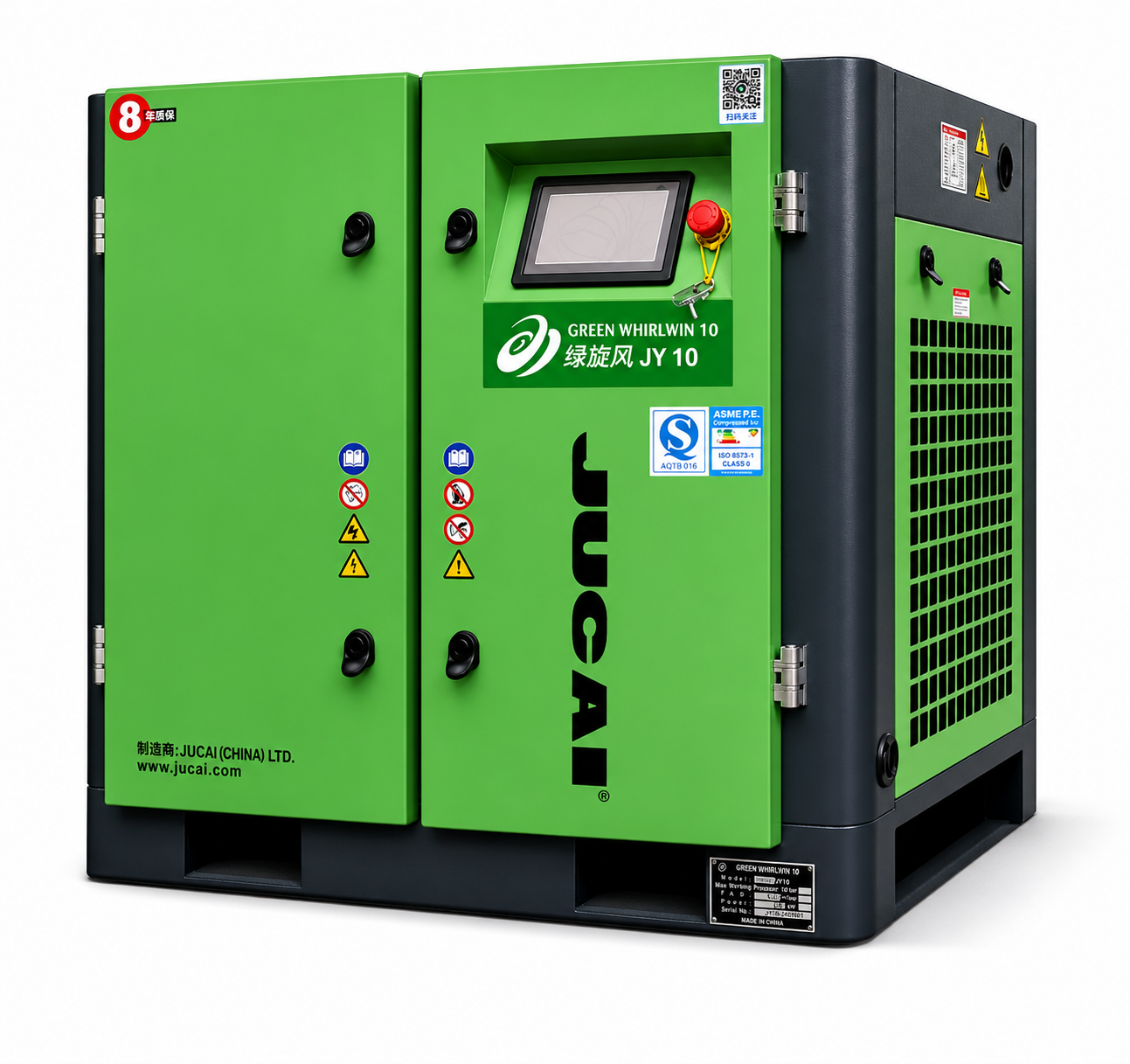 7.5KW JY10 Screw Air Compressor (oil cooling)